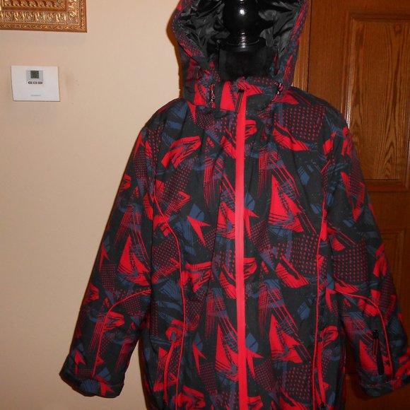 Ulla Poken Ski Jacket Graphic Print Triple Function Fully Lined Jacket size16/18